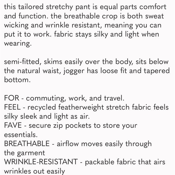 ATHLETA BROOKLYN LIGHTWEIGHT JOGGER IN SUMI MARBLE GREEN SIZE 10 - Picture 7 of 8